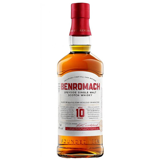 Benromach 10 Year Old Speyside Scotch Whisky 70cl 43% ABV