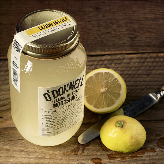 O'Donnell Moonshine Lemon Drizzle with Pouring Lid 70cl
