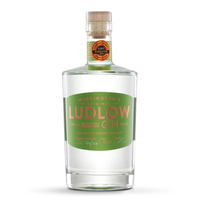 Ludlow No.2 Triple Citrus & Pomegranate Gin 70cl