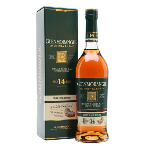 Glenmorangie Quinta Ruban 14 Year Old Scotch Whisky 70cl Gift Boxed