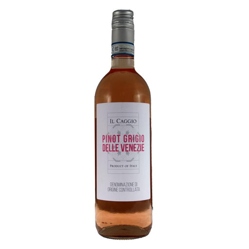 Bottle Of Il Caggio Pinot Grigio Rose Wine