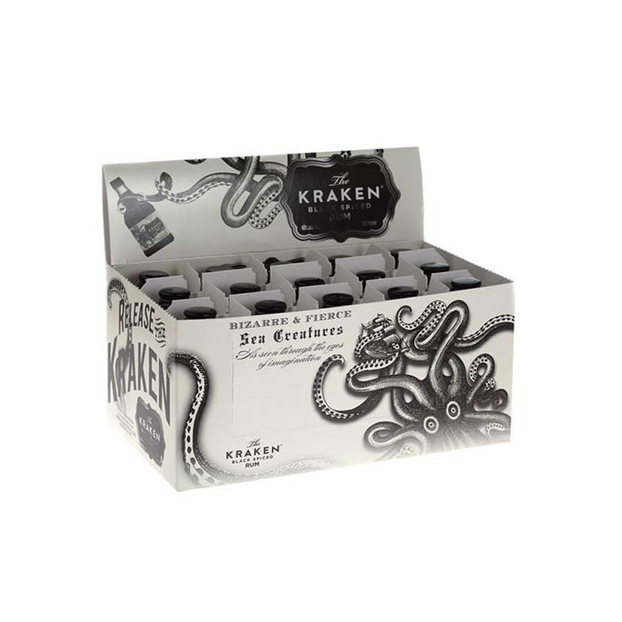 Kraken Spiced Rum Miniatures Box of 15x5cl
