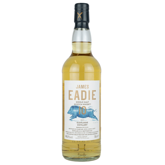 James Eadie Glenlossie 10 Year Old Small Batch Whisky 2021 70cl 46% ABV