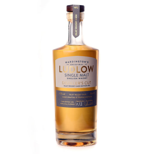 Wardington's Original Ludlow Single Malt English Whisky - Distiller's Cut No.3 Edition Islay Cask Finish 70cl