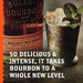 Bulleit Bourbon Advert With 'So Delicious And Intense, It Takes Bourbon To A Next Level' Written Across