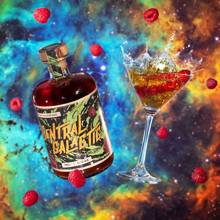 Central Galactic Spiced Rum 70cl