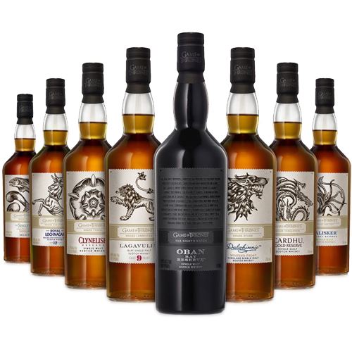 Game of Thrones Whisky Collection 8x70cl