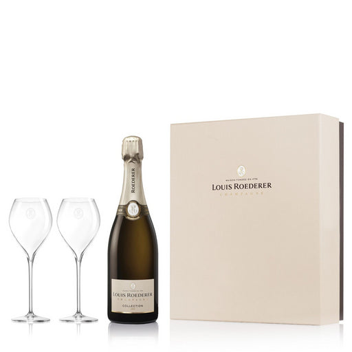 Louis Roederer Collection 242 Champagne Glass Gift Pack 75cl 