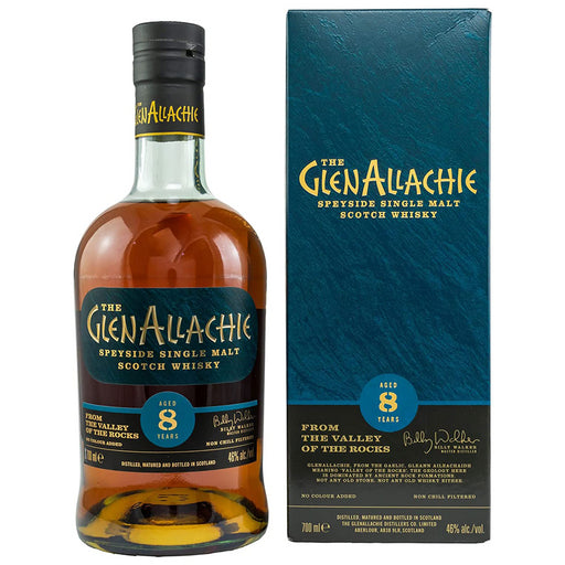Glenallachie 8 Year Old Whisky 70cl And Gift Box 