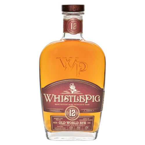WhistlePig 12 Year Old - Old World Whiskey 70cl 43% ABV